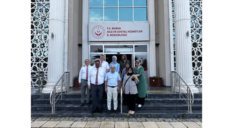 AİLE VE SOSYAL HİZMETLER MÜDÜR YARDIMCISI HAYRİ AYDINLI'YI I ZİYARET