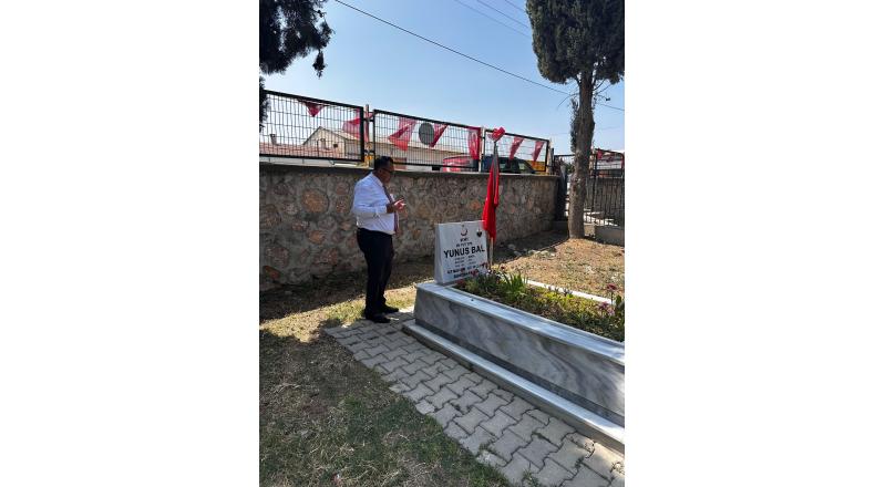 ŞEHİDİMİZ YUNUS BAL IN EMANETLERİNİ ZİYARET