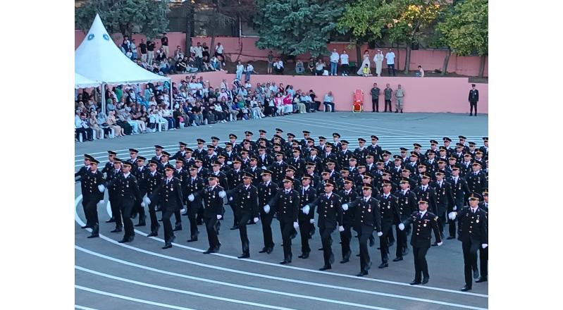 IŞIKLAR JANDARMA ASTSUBAY MESLEK YÜKSEKOKULUNDA MEZUNİYET TÖRENİ.