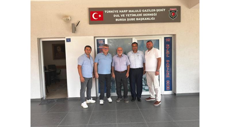 TUTANLAR TURİZM DEN GAZİ ENVER ÇELİK VE TAHSİN YENER HOCANIN DERNEĞİMİZE ZİYARETİ