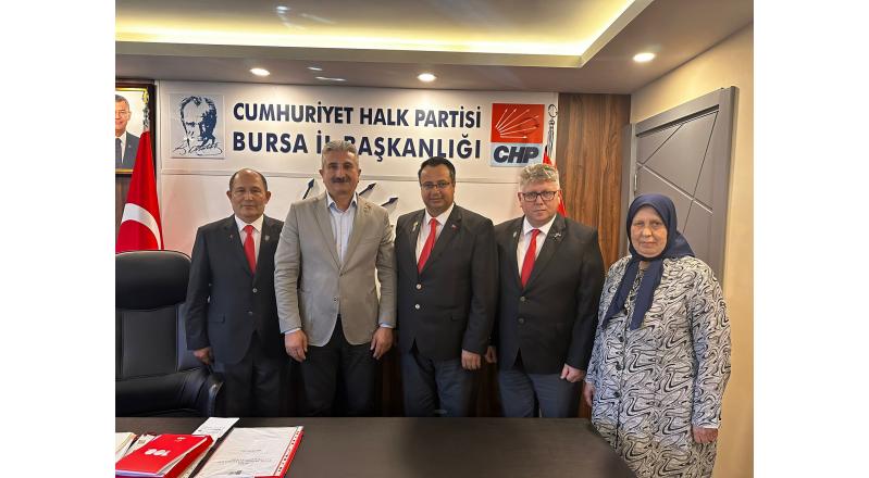 CHP İL BAŞKANI SAYIN NİHAT YEŞİLTAŞ A ZİYARET.