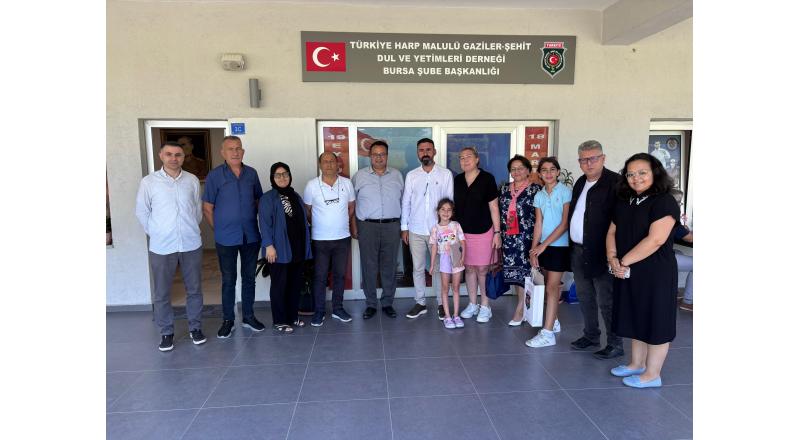 ANKARA ŞUBE BAŞKANI ABDULLAH GAZİOĞLU NUN ZİYARETİ