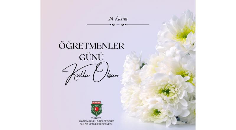 ÖĞRETMENLER GÜNÜ KUTLU OLSUN.