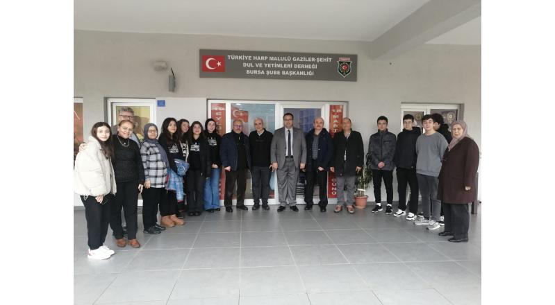 BURSA ERKEK LİSESİNDEN ZİYARET