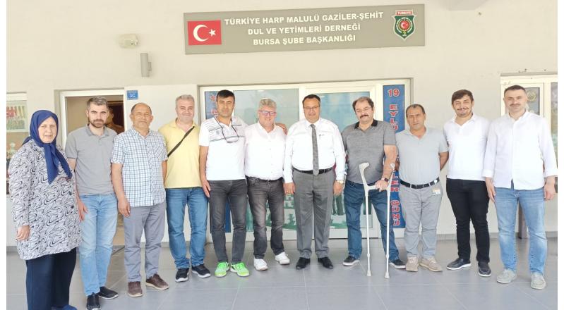 KAHRAMAN GAZİLERİMİZDEN ANLAMLI ZİYARET 