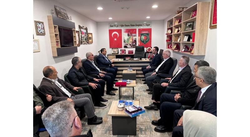 ÜLKÜ OCAKLARI BAŞKANI NURTAÇ USTA NIN ZİYARETİ