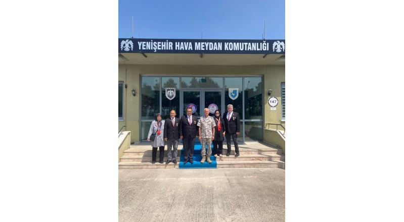 YENİŞEHİR HAVA MEYDAN KOMUTANIMIZI ZİYARET