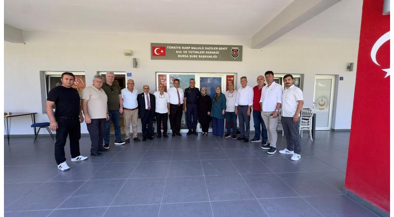 İL JANDARMA KOMUTANIMIZ TÜMGENERAL SAYIN MUSTAFA BAKÇEPINAR'IN DERNEĞİMİZİ ZİYARETİ