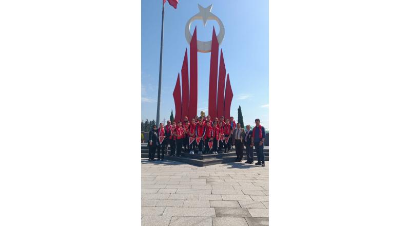 ŞEHİT JANDARMA ER BAHADIR AYDIN ORTAOKULU NUN ZİYARETİ