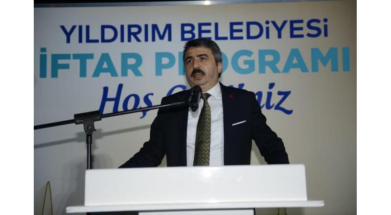 GAZİ VE ŞEHİT AİLELERİ YILDIRIM BELEDİYESİ İFTAR YEMEĞİNDE BULUŞTULAR