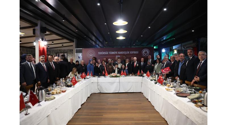 AİLE VE SOSYAL HİZMETLER BAKANIMIZLA AKŞAM YEMEĞİ.