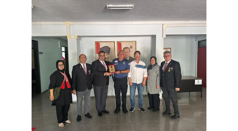 BURSA YENİŞEHİR HAVALİMANI EMNİYET ŞÜBE MÜDÜRLÜĞÜNE ZİYARET 