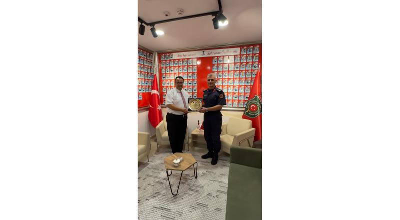 İL JANDARMA KOMUTANIMIZ TÜMGENERAL SAYIN MUSTAFA BAKÇEPINAR'IN DERNEĞİMİZİ ZİYARETİ