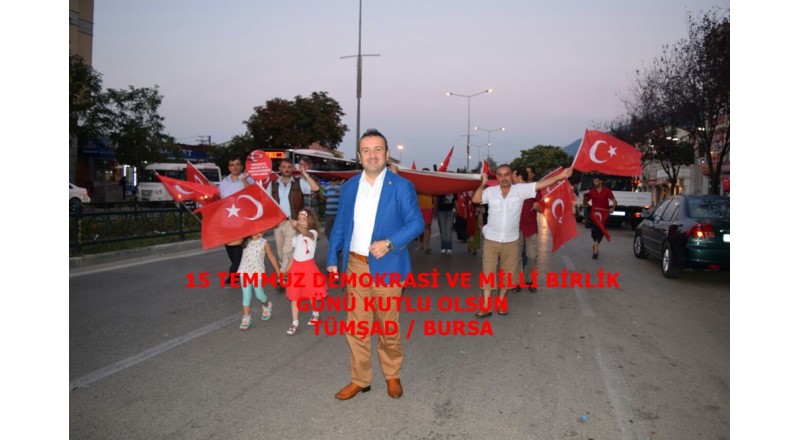 15 TEMMUZ DEMOKRASİ VE MİLLİ BİRLİK GÜNÜ KUTLU OLSUN