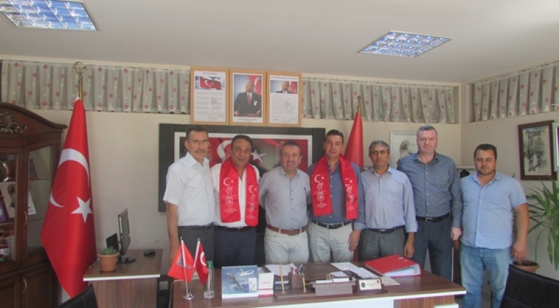 TÜRKİYE YOL YAPI İNŞAAT İŞÇİLERİ SENDİKASI BAŞKANINDAN ZİYARET