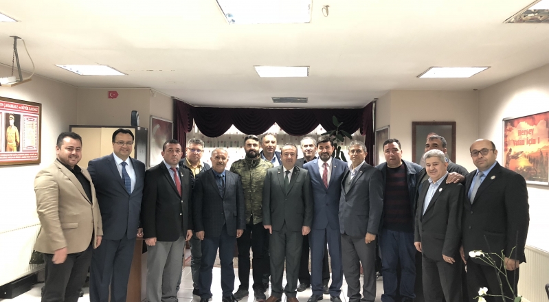 GENEL MERKEZ ADAYI GAZİ MUSTAFA IŞIK’DAN ZİYARET