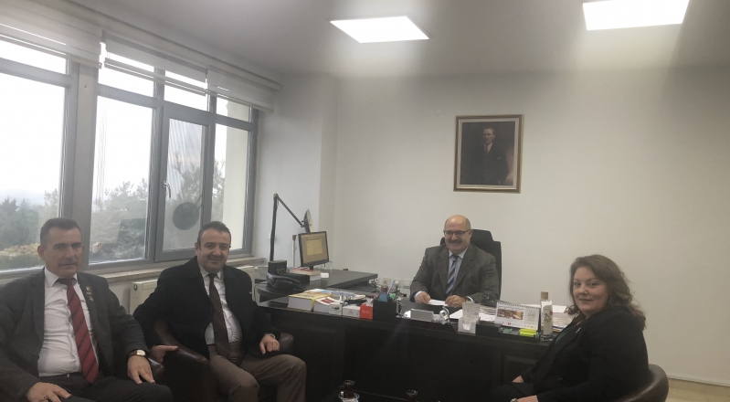 PROF. DR. MEHMET YÜCE’ Yİ MAKAMINDA ZİYARET