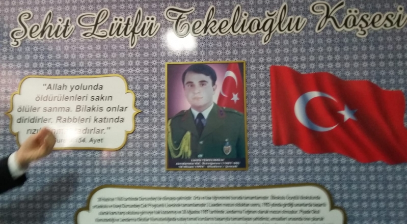 ŞEHİT LÜTFÜ TEKELLİOĞLUNA ANMA PROGRAMI