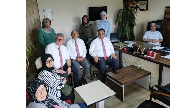AİLE VE SOSYAL HİZMETLER MÜDÜR YARDIMCISI HAYRİ AYDINLI'YI I ZİYARET