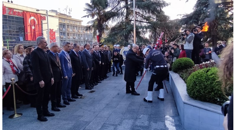 GAZİ MUSTAFA KEMAL ATATÜRK BURSA'DA ANILDI