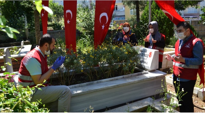 BAKANLIĞIMIZ ŞEHİT YAKINLARIMIZI VE GAZİLERİMİZİ BAYRAMDA DA YALNIZ BIRAKMADI