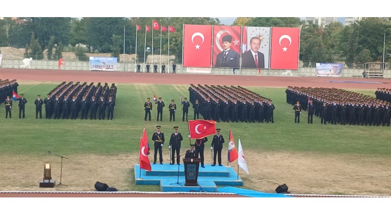 BURSA IŞIKLAR JANDARMA ASTSUBAY MESLEK YÜKSEKOKULU MEZUNİYET TÖRENİNE  KATILIM SAĞLADIK