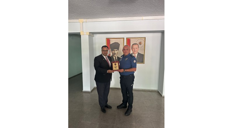 BURSA YENİŞEHİR HAVALİMANI EMNİYET ŞÜBE MÜDÜRLÜĞÜNE ZİYARET 