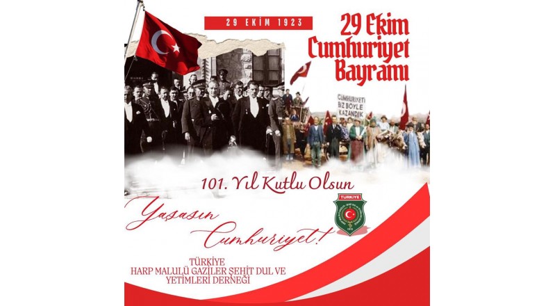 CUMHURİYET BAYRAMIMIZ KUTLU OLSUN