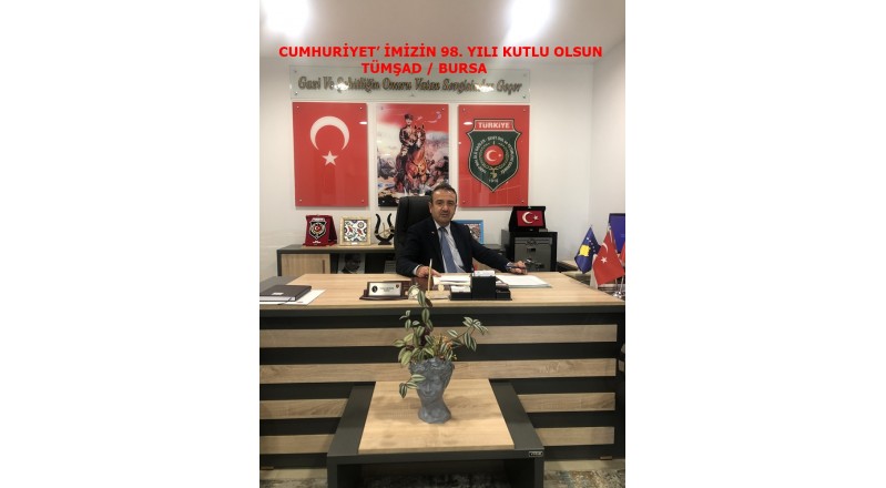 CUMHURİYET’ İMİZİN 98. YILI KUTLU OLSUN