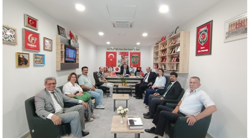 GELECEK PARTİSİ İL BAŞKANLIĞI TÜMŞAD I ZİYARET ETTİ