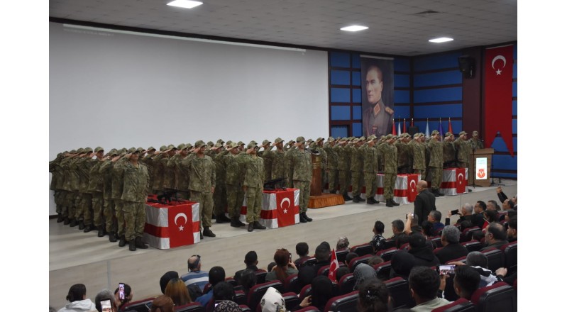 GEMLİK ASKERİ VETERİNER VE MERKEZİ EĞİTİM KOMUTANLIĞI YEMİN TÖRENİNE KATILDIK