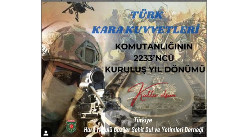 KARAKUVVETLERİ KOMUTANLIĞININ KURULUŞ YILDÖNÜMÜ