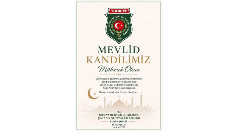 MEVLİD KANDİLİ MESAJI