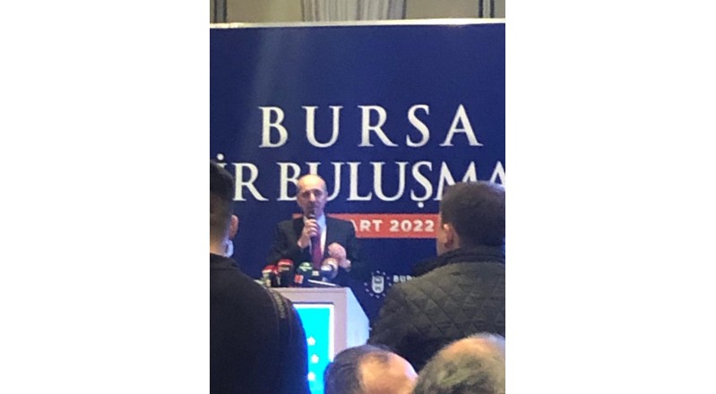 NUMAN KURTULMUŞ BURSA'DA