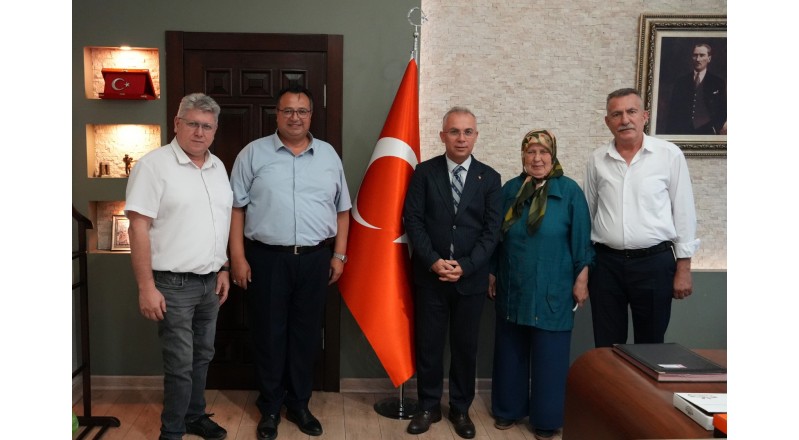 OSMANGAZİ KAYMAKAMLIĞINA YENİ ATANAN KAYMAKAMIMIZ BAHRİ TİRYAKİ Yİ ZİYARET ETTİK