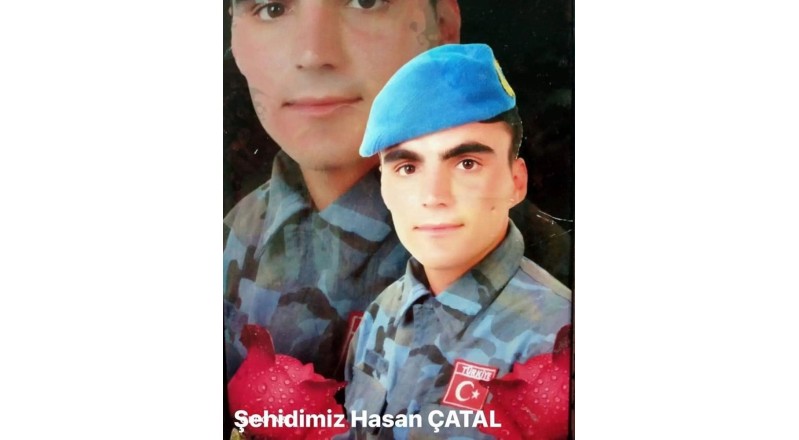 ŞEHİT ÇATAL SON YOLCULUĞUNA UĞURLANDI