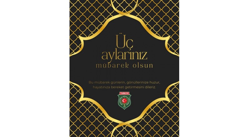 ÜÇ AYLARINIZI EN İÇTEN DİLEKLRİMİZLE KUTLUYORUZ.