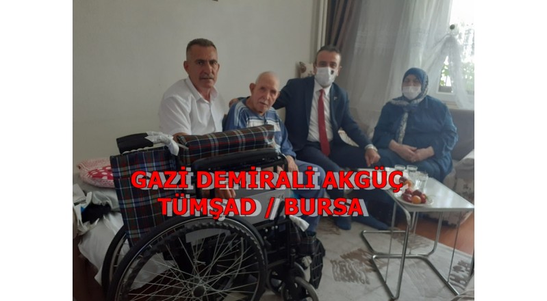                             YENİŞEHİR’ DE İKAMET EDEN GAZİ VE ŞEHİT AİLELERİNİ ZİYARET